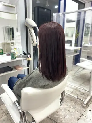 セミロング カラー 相武台ショート特化 💐川崎希💐のヘアスタイル