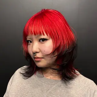 ミディアム JE SUIS HEUREUSE所属・ニュアンスヘア ★リョウカ★のヘアスタイル