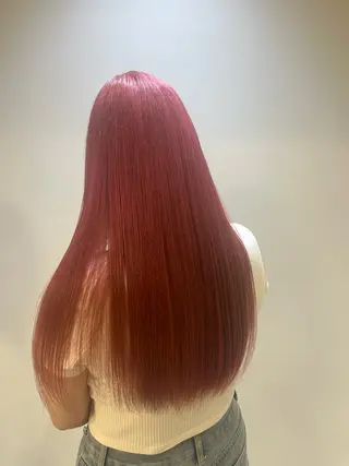 ロング ブリーチカラー特化 美容師/𝕐𝕌𝕀のヘアスタイル