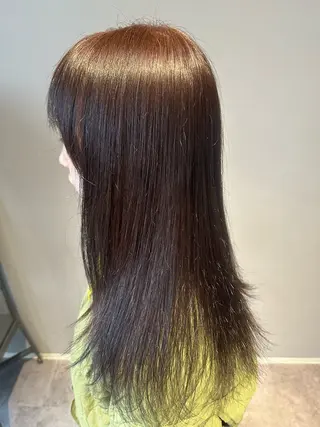 セミロング Agu まゆかのヘアスタイル