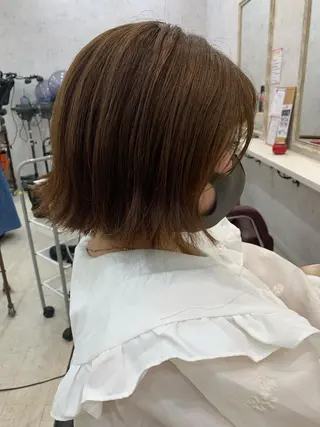ショート 坂入 瑶希のヘアスタイル