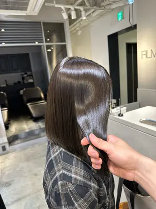 ミディアム カラー 韓国ヘア/レイヤー Yan✂︎のヘアスタイル