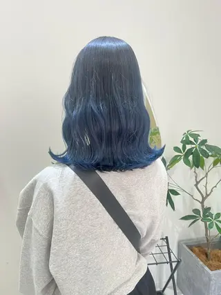 ミディアム カラー Zina博多筑紫口_ aikaのヘアスタイル
