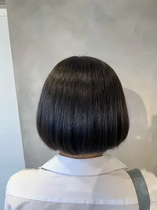 ショート 【髪質改善/縮毛矯正 /カラー】ホサカのヘアスタイル