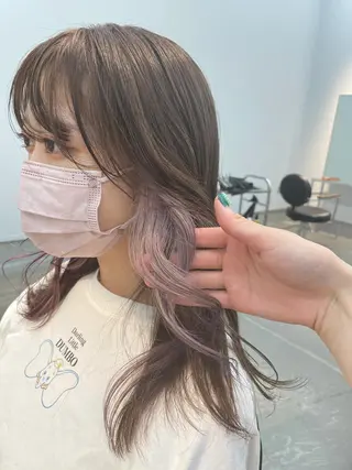 カラー ハイトーンカラー/ miyuuのヘアスタイル