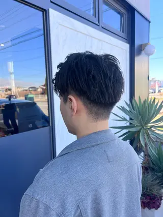 メンズ 志田 ほん/ インナーカラーのヘアスタイル