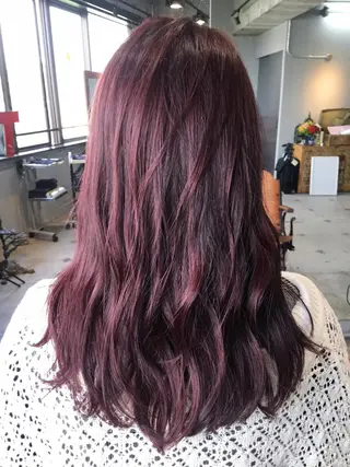 ロング カラー 代表 中島貴志のヘアスタイル