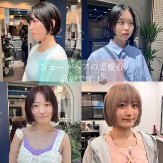 ショート カラー dog star加藤 翔太のヘアスタイル