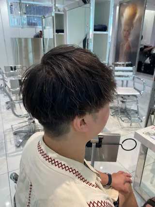 カラー パーマ メンズデザイナー 太田さやのヘアスタイル