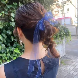 ミディアム ヘアアレンジ IMARI /のヘアスタイル