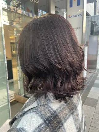 ミディアム カラー 🍒暖色カラー /やぎふうか🍒のヘアスタイル