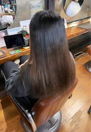 セミロング パーマ ayaka |トレンドヘアのヘアスタイル