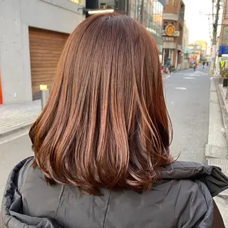 ミディアム かりん 🤍のヘアスタイル