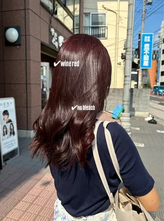 ロング ボブ/"質感再生"艶 カラー🫧sHOMaのヘアスタイル