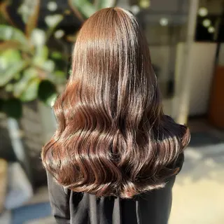 ロング カラー kana ブリーチなしカラー✨のヘアスタイル