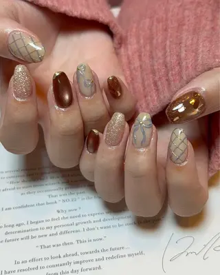 ネイル Miu 川越東口ネイルサロンのネイルデザイン