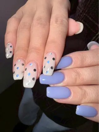 ネイル かわいいおつめ 林のネイルデザイン