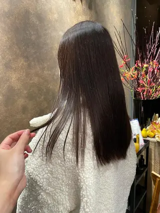ミディアム 松木 花鈴のヘアスタイル
