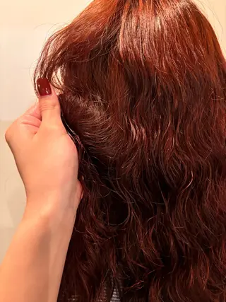 セミロング カラー ながこ /透明感カラーのヘアスタイル