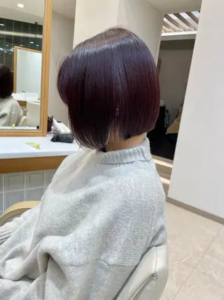 ショート カラー ヘッドスパ／透明感 カラー伊藤 千尋のヘアスタイル