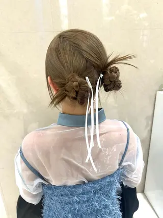 ヘアアレンジ LaBless ザ・北浜プラザ所属・近藤 歌留多のヘアスタイル