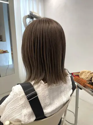 ミディアム カラー 柴田泰秀sotti. 髪質改善/ブリーチのヘアスタイル