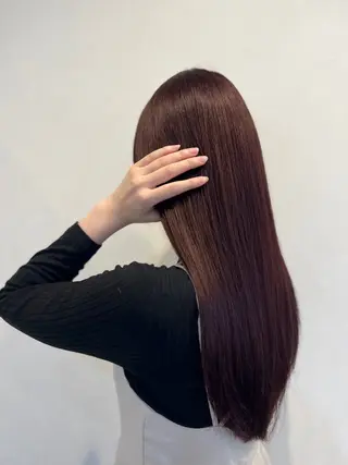 ロング カラー Limb所属・暖色/ベージュ 🎀上野 真桜🎀のヘアスタイル