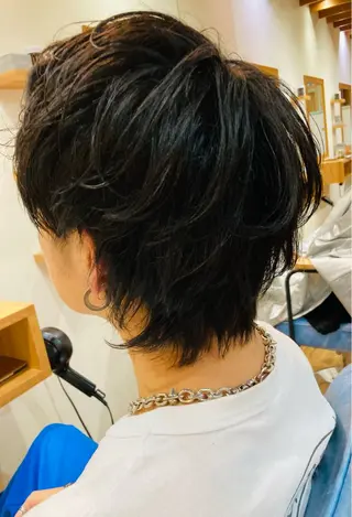 ミディアム メンズ 大滝 宜史のヘアスタイル