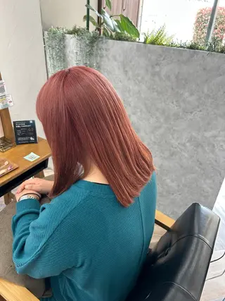 カラー 💫ブリーチカラー 鈴木美菜実💫のヘアスタイル