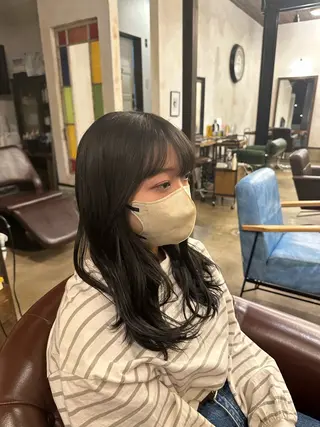 ロング カラー ヘアアレンジ 🦖ノザワ リンカ🦖のヘアスタイル