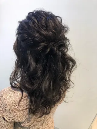 ヘアアレンジ 透明感カラー🪄 髪質改善♡田中みづきのヘアスタイル
