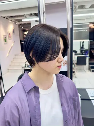 ショート 加藤 真介のヘアスタイル
