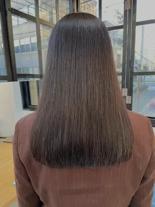 ロング 田中 あやなのヘアスタイル