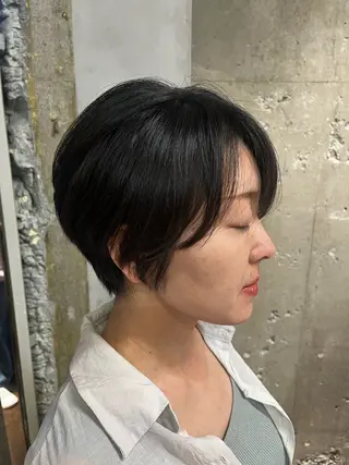 ショート 田内 満里奈のヘアスタイル