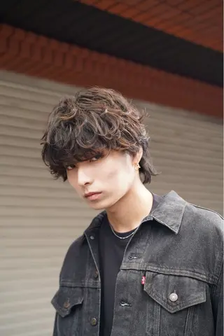 パーマ メンズ 当日予約⭕️ fifth渋谷太田のヘアスタイル