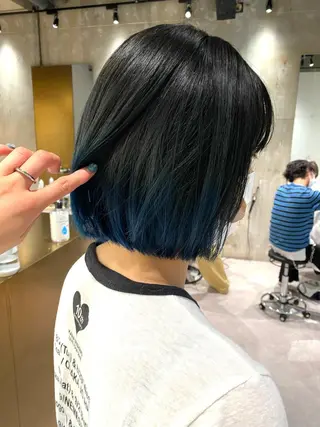 ミディアム すぎもと さき⚡️ 朝ラク・*パーマのヘアスタイル