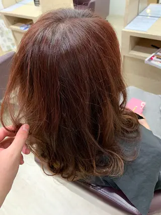セミロング 吉田 翼のヘアスタイル