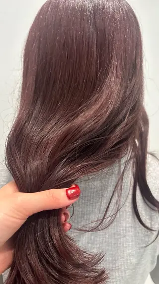 ロング カラー 🐭花小金井 かがり お洒落パーマ🐭のヘアスタイル