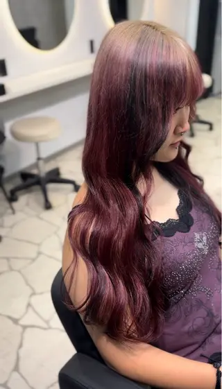 ロング lapis マリナのヘアスタイル