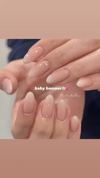 ネイル 🎀チーク/ちゅるん 🫧chisa🎀のネイルデザイン