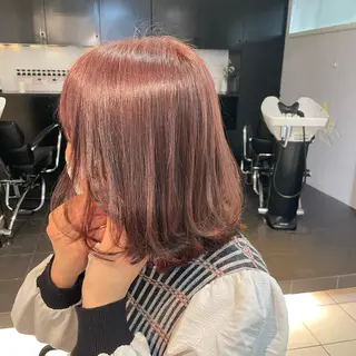 ミディアム カラー 透明感カラー/ 寺田千雅子のヘアスタイル