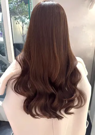 ロング カラー CHERIEブリーチ ダブルカラー　天神のヘアスタイル