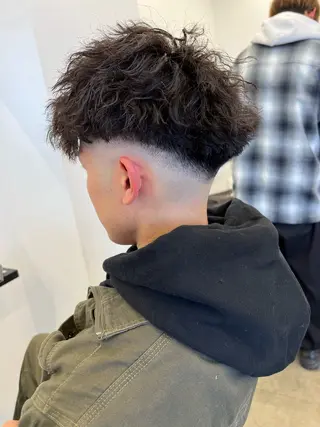 ショート パーマ メンズ メンズ特化美容師 井上大輔のヘアスタイル