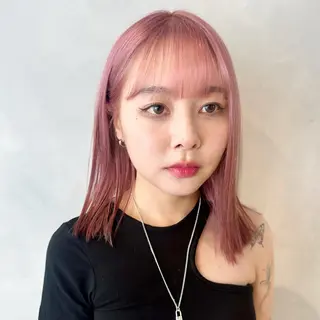 ショート カラー デザインカラー/パー マ🦖外岡咲希🦖のヘアスタイル