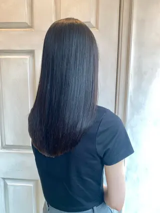 ロング 千 田のヘアスタイル