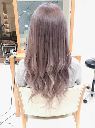 ロング カラー Days 透明感カラーのヘアスタイル