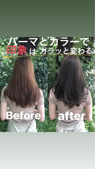 セミロング 【愛され小顔カット】 YOSHIKIのヘアスタイル