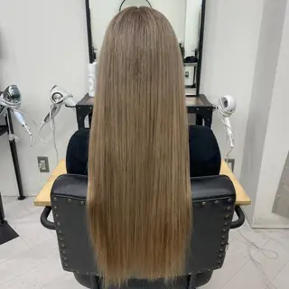 ロング カラー ななみ.⋆𝜗𝜚 艶カラー/まつパのヘアスタイル