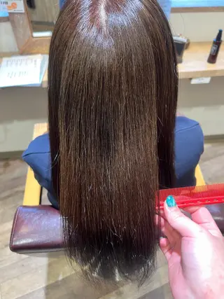 セミロング SLOW by opsia所属・髪質改善✨️🍀 曳舟FUKUDAのヘアスタイル