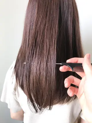 ロング benji所属・名駅/ブリーチカラー /レイヤー/髪質改善のヘアスタイル